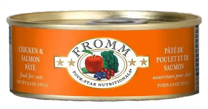 Fromm Cat Ckn & Slmn 5-oz
