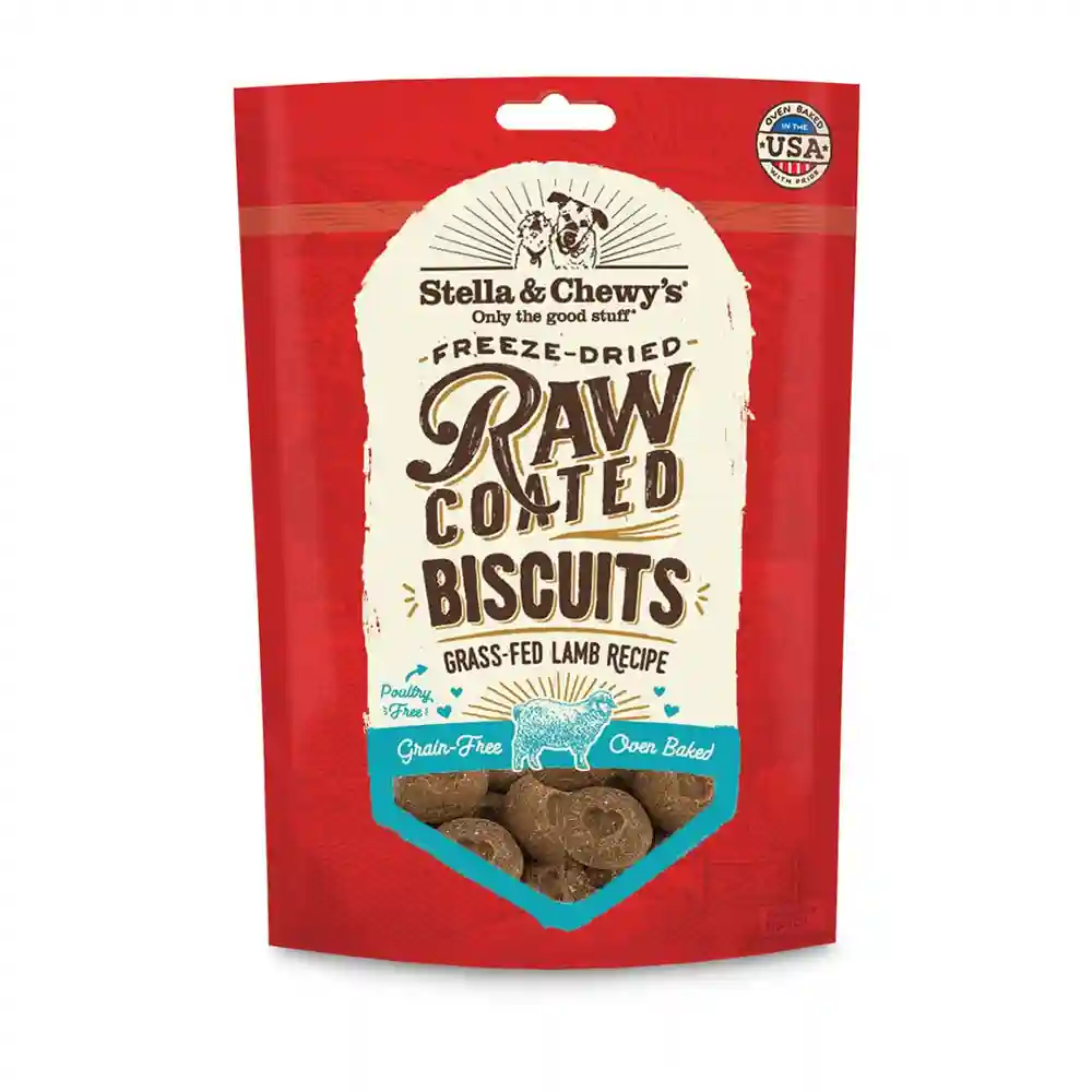 S&C Raw Coated Biscuits Lamb 9oz