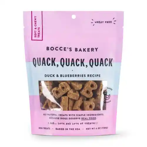 Bocce's Quack Quack Quack Soft & Chewy 6oz