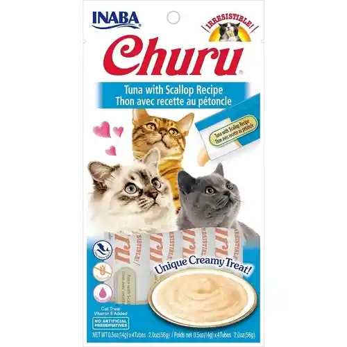 Inaba Churu Tuna Scallop 4pk